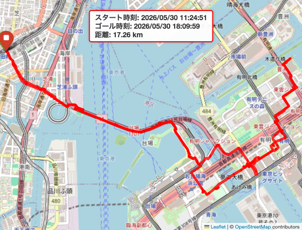 2026年05月30日の散歩記録